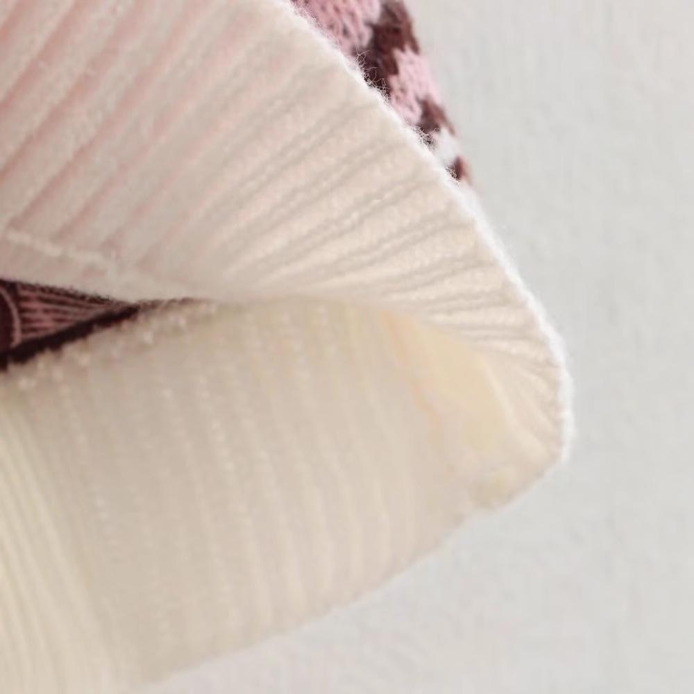 2024 Winter Women's Fashion: European and American Simple Sweet Thick Knit Pullover Sweater