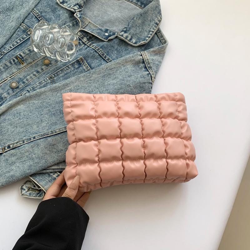 

2024 new niche design foreign style Korean version hand-held small square bag casual large capacity fashionable simple commuter bag