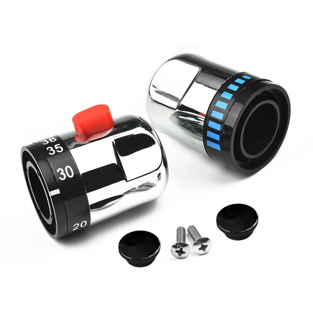 

Ручки управления включением/выключением Серебряные краны Термостатический контроль воды