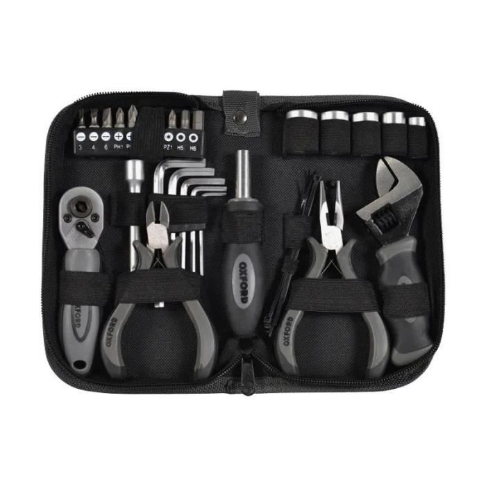 Trousse à outils - OXFORD - Pro - Gris/noir - Taille unique - Kit d'outils Pro