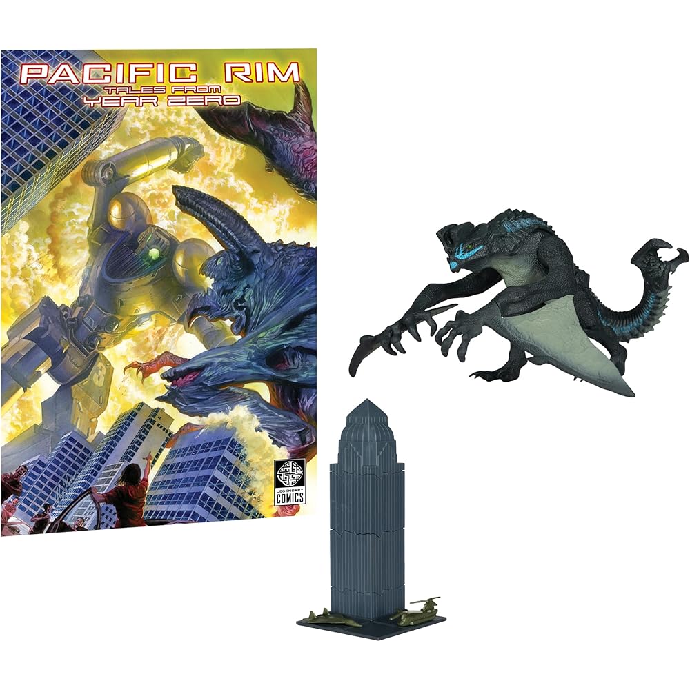 McFarlane Toys Pacific Rim Otachi Kaiju 4-Inch Scale Figure Playset Comic Gold Label