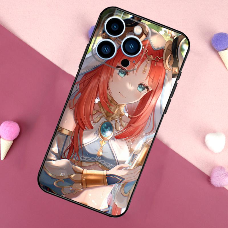 Genshin Impact Nilou Phone Case For iPhone 17 Pro Max 17 Air 16E 13 12 Mini 14 15 Plus 11 16 Pro Max Back Cover
