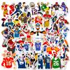 50 Rugby Classic Action Stickers Graffiti Personality Sports Diy Luggage Mobile Phone