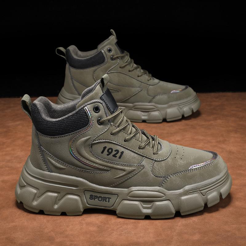 2025 Autumn and Winter New Men's Shoes Martin Boots Versatile Casual Shoes Men's Niche Original Trend Fashion Tooling Men's Boots