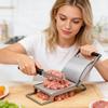 Frăgezitor de carne din oțel inoxidabil Ciocan manual de bucătărie Instrument pentru Marinare Porc Pui Vită Pregătirea meselor Gătit Grătar BBQ Gadgeturi