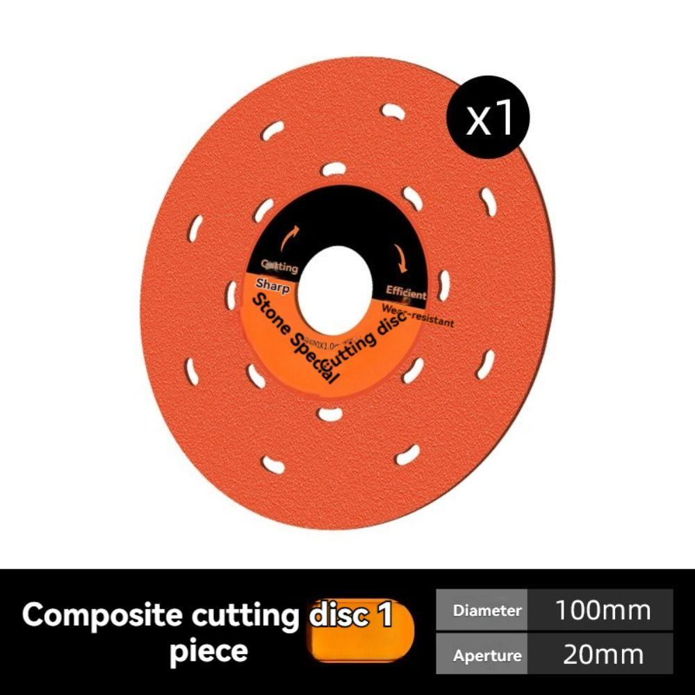 Steel Rock Slab Grinding Disc 100/115mm Diameter Polishing Cutting Blade Cutter Cutting Wheel Circular Cutting Disk for Crystals