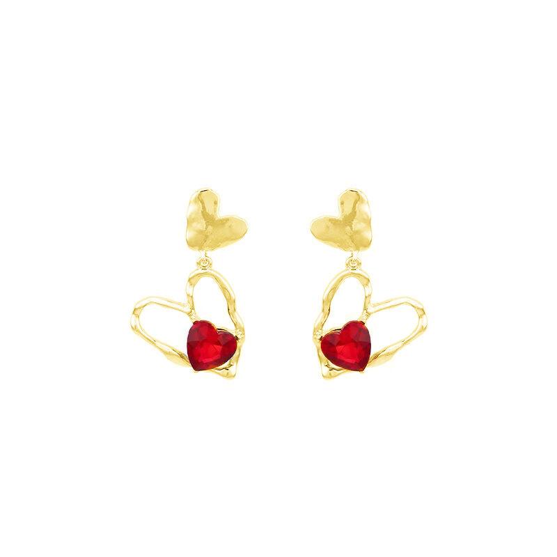 Exaggerated Gold Spice Earrings