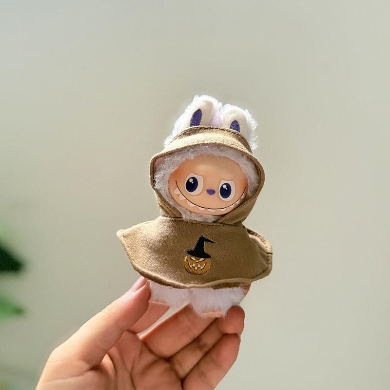 10Cm Mini 4.0 Oblečenie Vianočný Elf Plášť Plášť Rabub 4. Generácia Detské Oblečenie Prívesok
