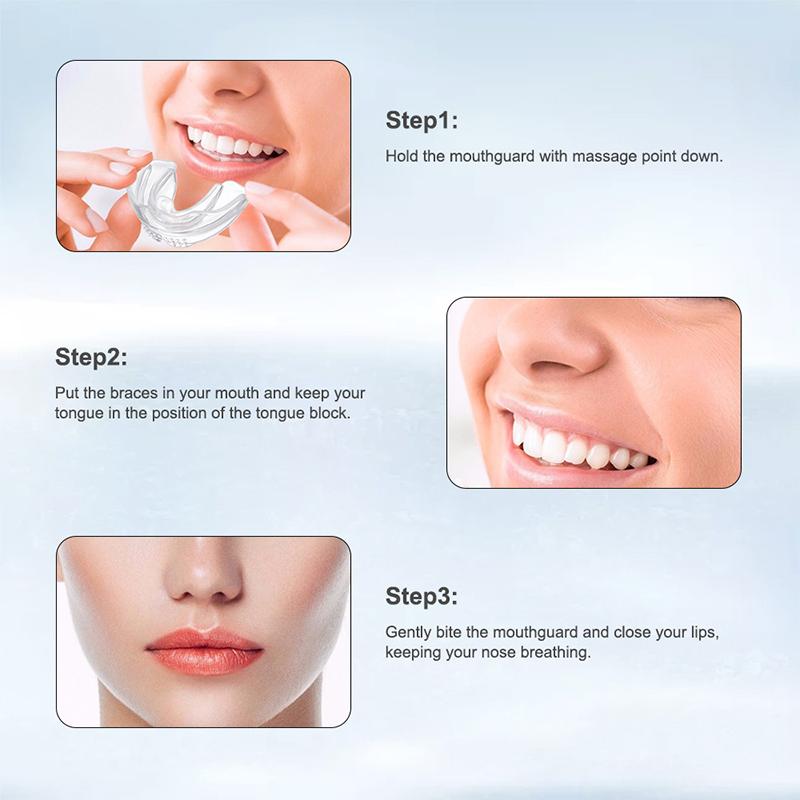 Ortodontická rovnátka Zubní rovnátka Smile Trenažér zarovnání zubů Instantní silikonový držák zubů Chránič úst Rovnátka na zuby Zásobník na zuby