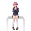 Anime Ayase Momo figure Shiratori Okarun Action Figure Shiratori figurine sitting pose statue Car decoration doll toys Fans Gift
