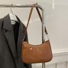 Texture Niche Simple Shoulder Armpit Bag Women's Bag Trendy Versatile Women's Versatile Crescent Bag