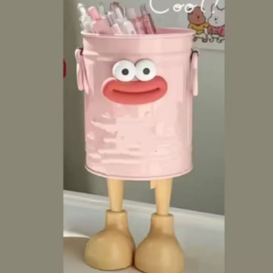 1PCS Cartoon Pen Holder, Simple Storage Holder, for Office Storage, Desk Storage, Home Study Storage