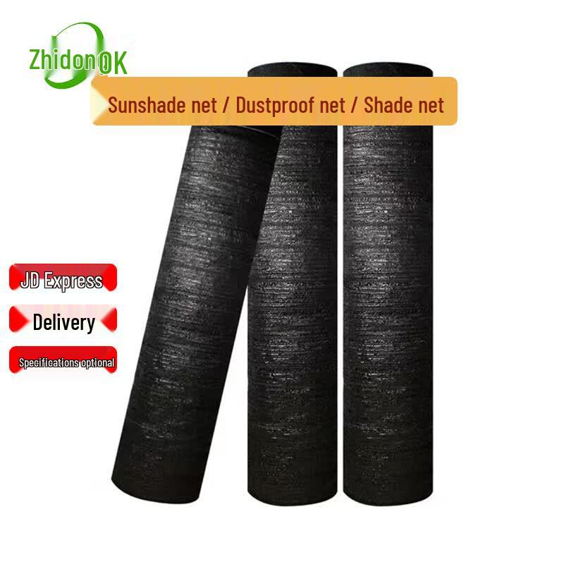 Zhidongxing Thickened Black 6-Needle Sunshade Net 6m x 50m