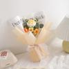 Artificial Crochet Flower Graduation Bouquet Hand-Knitted Bouquet Wedding Gifts For Guests Valentine'S Day Birthday Party Gifts