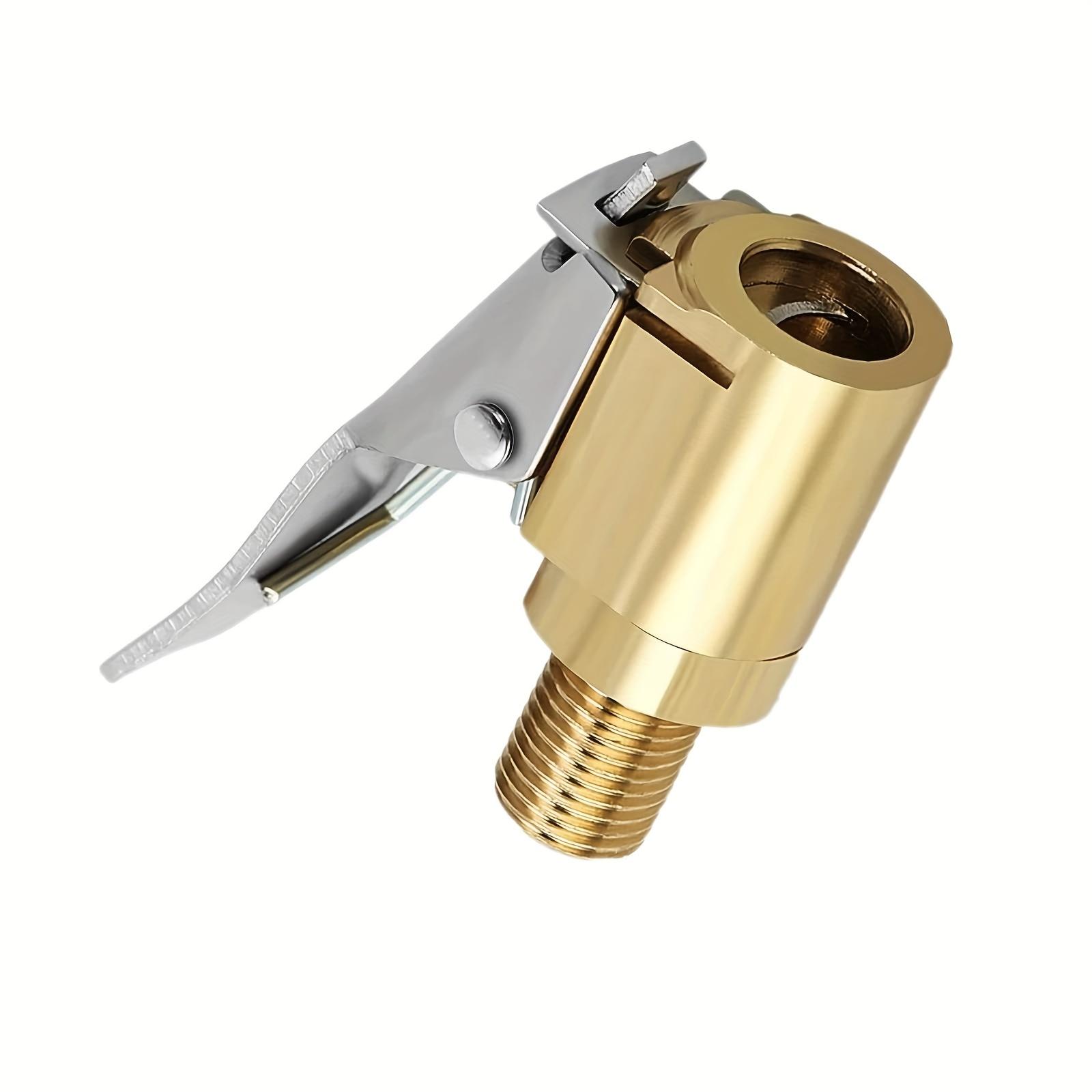 

Tire Air Chuck Clip Adapter Brass Locking Nozzle