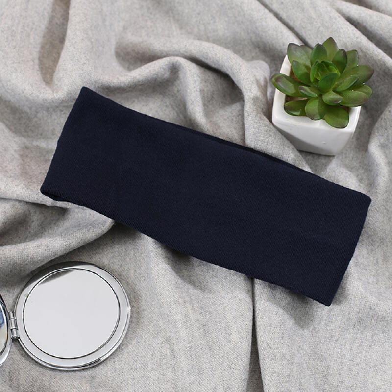 Basic Bandana Hairband (Navy)