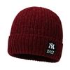 Cappello da uomo in pile lavorato a maglia, cappello in lana ciniglia con protezione per le orecchie, cappello da ciclismo invernale da esterno per giovani uomini, cappello termico