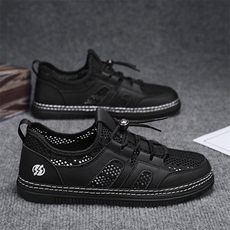 

Hollow mesh cloth shoes men s board shoes student summer 2025 big net men s shoes breathable casual trendy shoes men 39