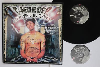 LP Record CMURDER  Trapped In Crime P150083 PRIORITY 2000 US Rap  HipHopRB Used