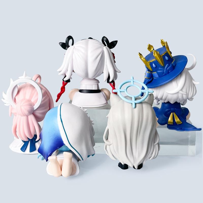 Wuthering Waves Q-Version Camellya Aemeath Sunaookami Shiroko Furina The Shorekeeper Game Anime Figure Toy Gift