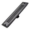 Rectangular Floor Drain 304 Stainless Steel Shower Drain Modern Linear Shower Drain  Pool Area