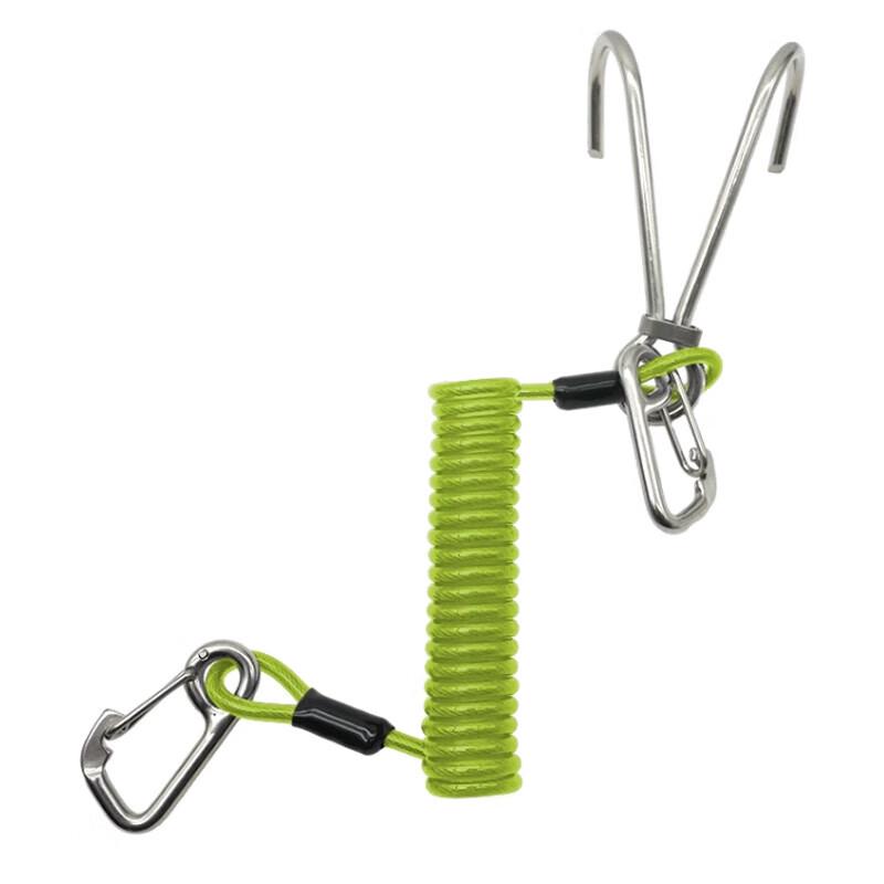 Sea Crocodile 316 Stainless Steel Free Diving Safety Lanyard