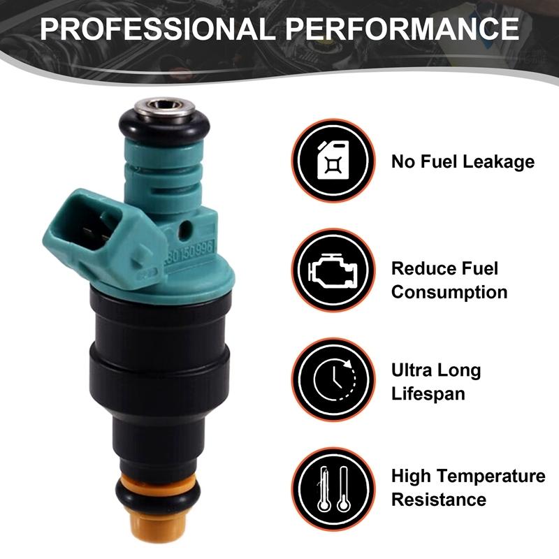 4Pcs 0280150996 Fuel Injector Nozzle For Lada Samara Forma Niva 112 1.5L 1.7L L4 1991-2014 0280158110