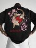 Men Women T-and Kids Tshirt Koi Fish Cherry Blossom Graphic Tee Short Sleeve Cotton Streetwear Aesthetic Urban Style Tops