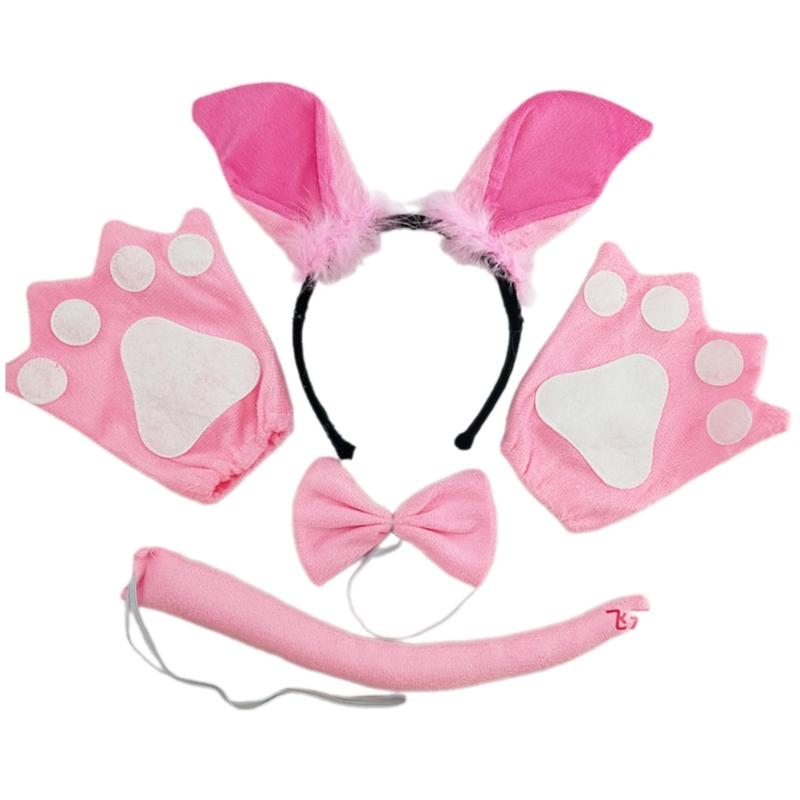 Hair Band Headwear Tail Kids Role Play Party Costume Decors Props