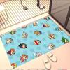 Cartoon comics Print Rug, Washable Floor Carpet, For Entryway Dorm Laundry Room Office Study, Home Decor Birthday Christmas Gift