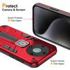 For Honor X9a 5G/X40 5G/Magic5 Lite 5G Phone Case Kickstand Hard PC Soft TPU Rugged Cover