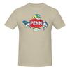 Penn Fishing Saltwater Slim Fit Tshirt Hong Kong Retro Original Tees