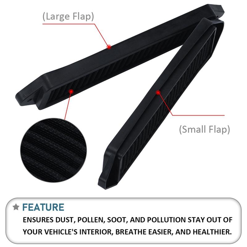 Cabin Air Cowl Filter For BMW E Chassis Only E82 E88 E90 E91 E92 E93 X1 M3 128I 135I 328I 335I-M53K