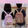 Capybara Backpack Children Cartoon Itabag Adjustable Shoulder Schoolbag Straps