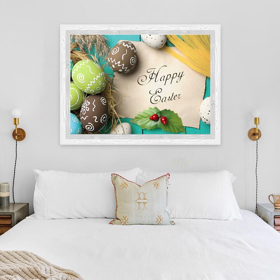 New 5D DIY Diamond Painting Egg Diamond Embroidery Flower Cross Stitch Full Round Drill Crafts Home Decor Manual Art Gift