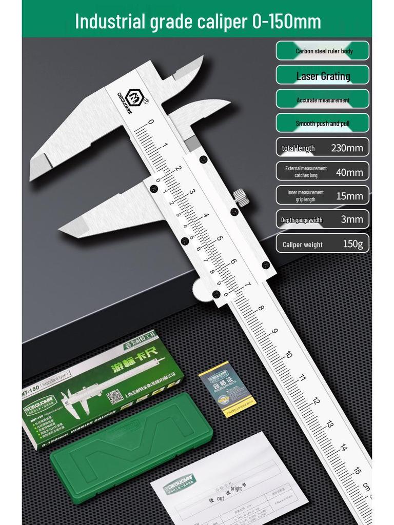 Mitutoyo German Stainless Steel High Precision Digital Vernier Caliper for Industrial and Household Use