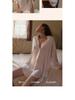 Women's Chiffon Boyfriend Style Lingerie: Sexy Nightdress with Easy Removal Feature