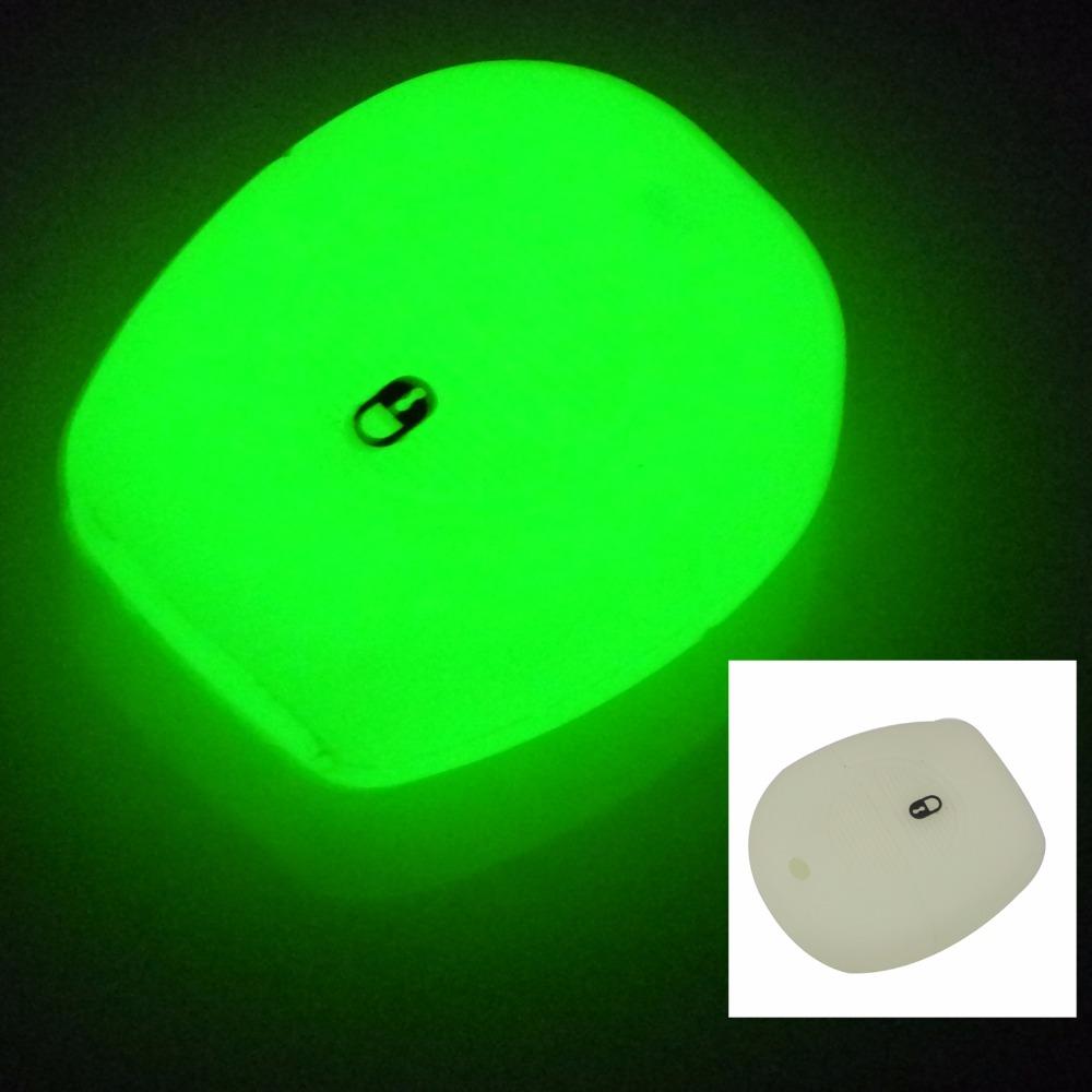 Jingyuqin New Remote 2 Buttons Silicone Rubber Key Fob Cover Case For Nissan Micra Almera Primera X-Trail