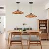 Adjustable Retro Ceiling Light Tea Room Lamp Balcony Pendant Light Dining Room Small High End Woodwork Chandelier