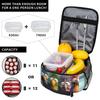 Funny Bird Pattern Insulated Lunch Bag for Women Office Cooler Thermal Food Box Tote Leakproof Lunch Boxes Container