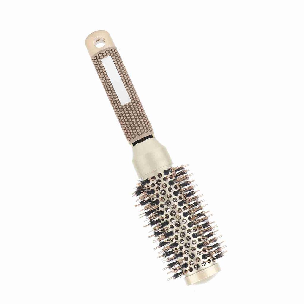 Salon Hairdressing Curling Hair Style Brushes Healthy Ceramic Iron Round Comb 25mm