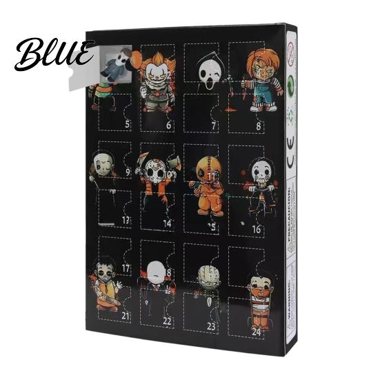 Halloween Advent Calendar 2026 24 Day Countdown Box Spooky Holiday Party Favor for Kids Adults Horror Themed