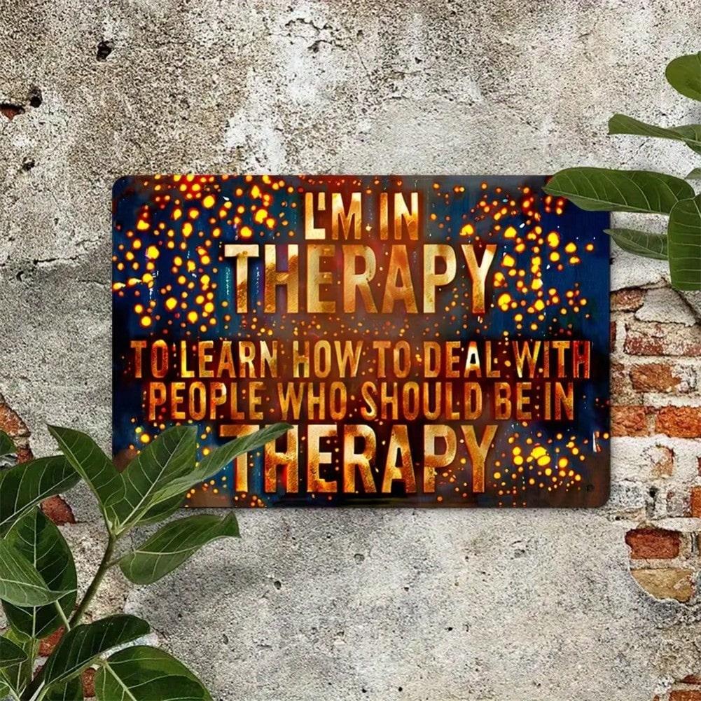 BYKES Vintage Farmhouse Aluminum Sign 7.87x11.8" Home Decor for Christmas Halloween Gift