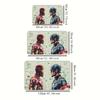 Marvel 1pc Cartoon Print Floor Mat, Iron for Man and Captain America Tech Blueprint Style Illustration, Easy to Clean, Suitabl