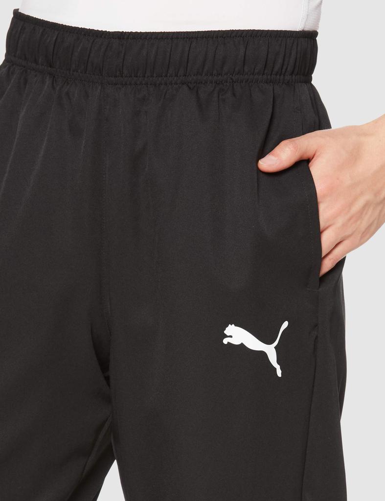 Casual Long Pants Woven Mesh Lining ESS PUMA Logo Poly Woven Pants OP 687526 24 Color PUMA Black Model M [PUMA] Men's Autumn/Winter (01)_Old