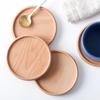 Round Square Wooden Slice Cup Mat Coaster Tea Coffee Mug Drinks Holder For DIY Tableware Decor Durable Kitchen Home Coaster