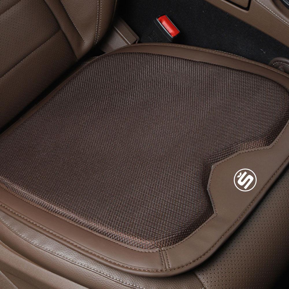 Car Seat Mat Cover Front Seat Chair Comfort Cushion Leather Pads For Skoda Octavia A5 3 2 VRS Vision Kodiaq Favorit Rapid Fabia