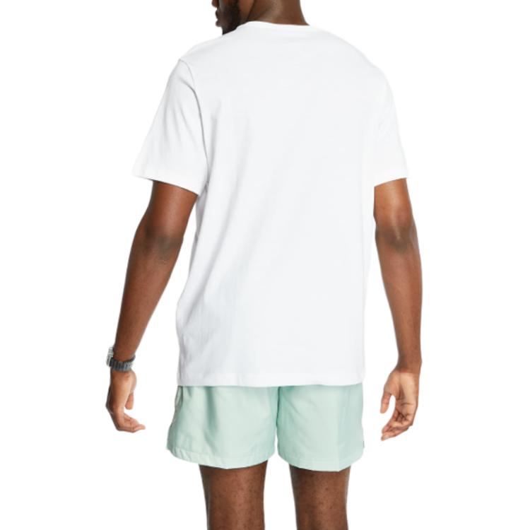 Nike Air Force One Cartoon Print Crew Neck T-Shirt Men Tops White CT6527-100