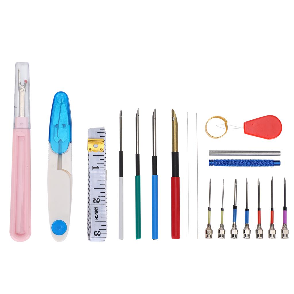Professional Punch Needle Knitting Embroidery Pen Set for Sewing Felting DIY Craft Handwork