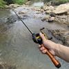 Ultra-short Section Sea Rod Portable Telescopic Small Sea Rod Lure Fishing Rod 1.3-1.8m Carbon Spinning Casting Baitcasting Light Travel Lure Rod